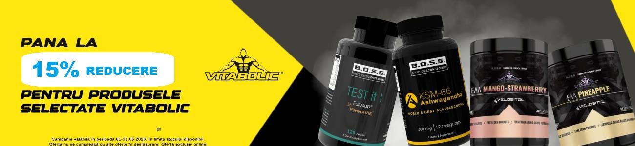 Vitabolic Pana la 15% Reducere Mai Exclusiv online