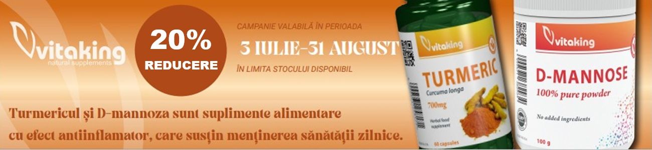 Vitaking 20% Reducere Iulie-August