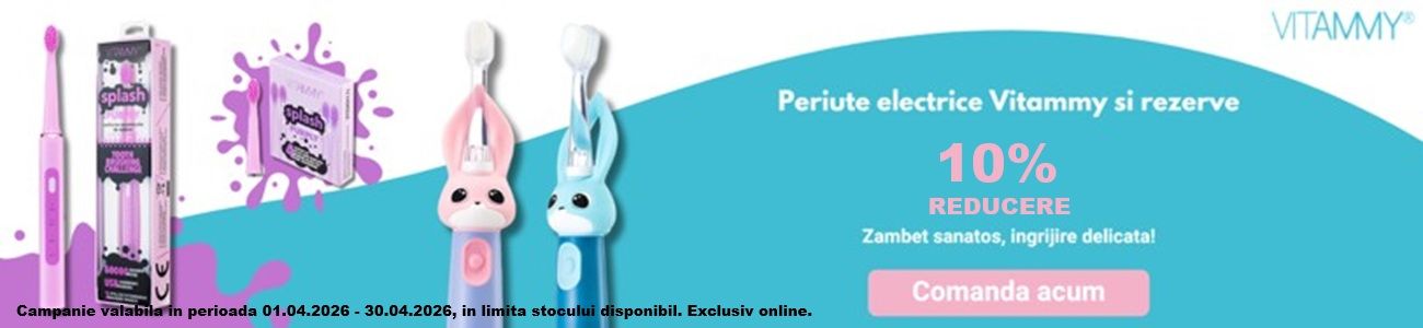 Vitammy 10% Reducere Aprilie Exclusiv online (periute+rezerve)