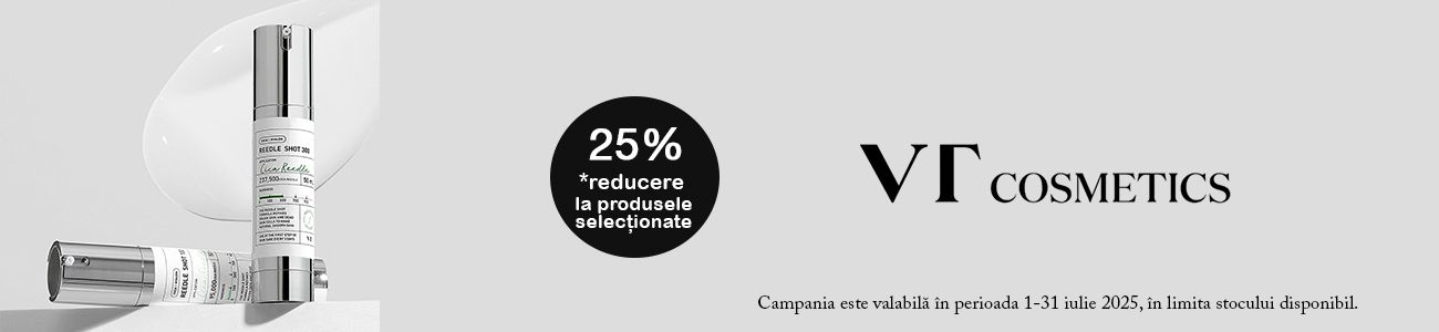 VT Cosmetics 25% Reducere Iulie