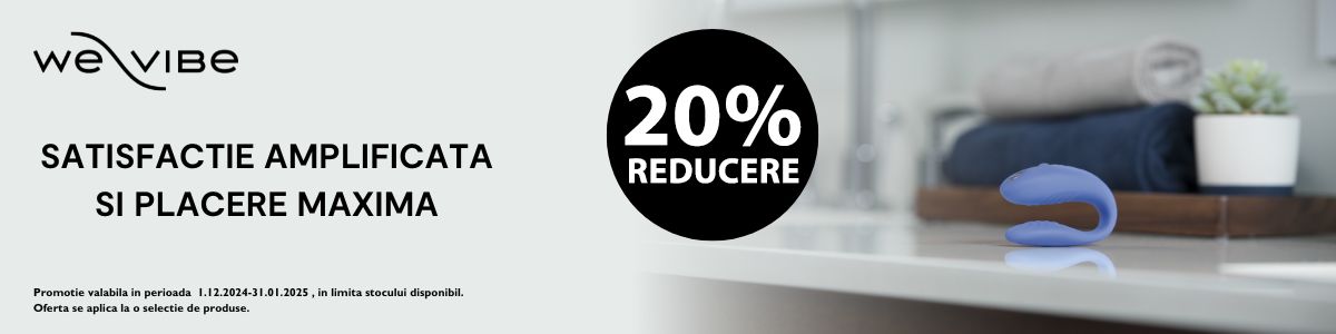 We-Vibe 20% Reducere Decembrie-Ianuarie