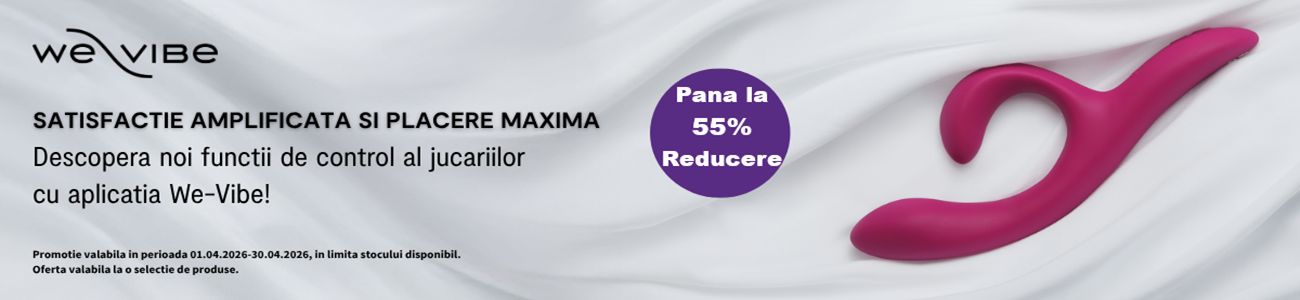 We-Vibe Pana la 55% Reducere Aprilie