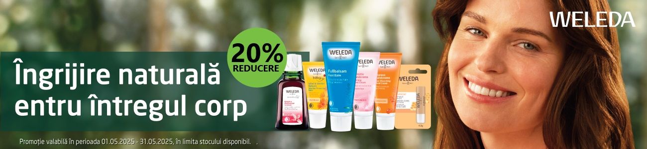 Weleda 20% Reducere Mai