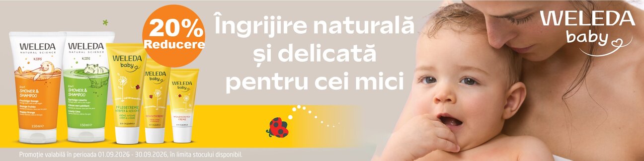 Weleda 20% Reducere Septembrie