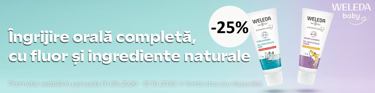 Welleda Baby 25% Reducere August-Octombrie