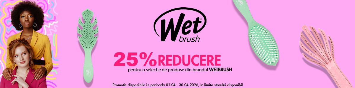 Wet Brush 25% Reducere Aprilie