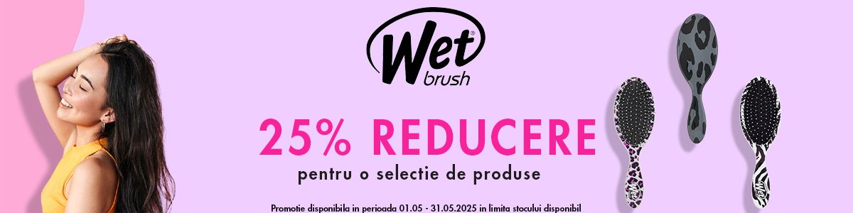 Wet Brush 25% Reducere Mai
