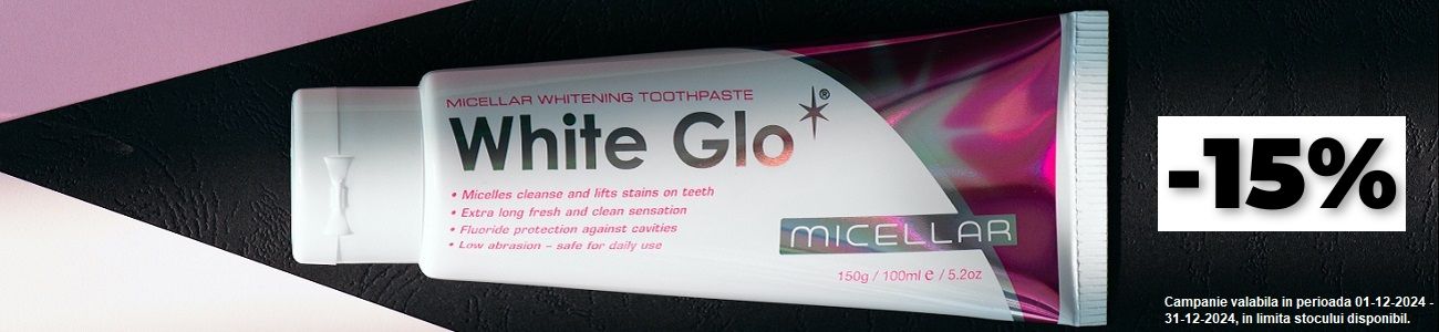 White Glo 15% Reducere Decembrie