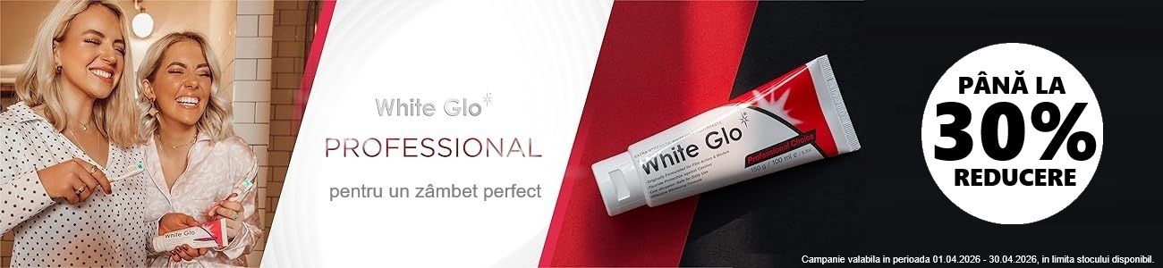 White Glo Pana la 30% Reducere Aprilie