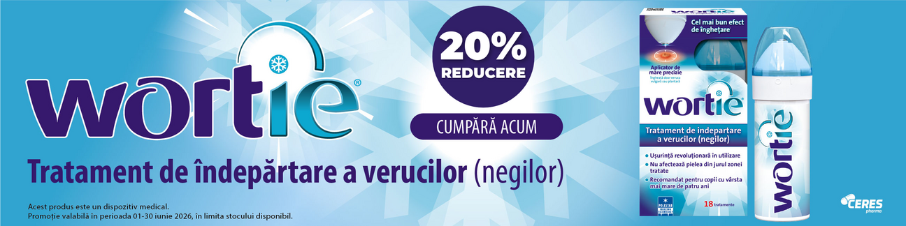 Wortie 20% Reducere Iunie