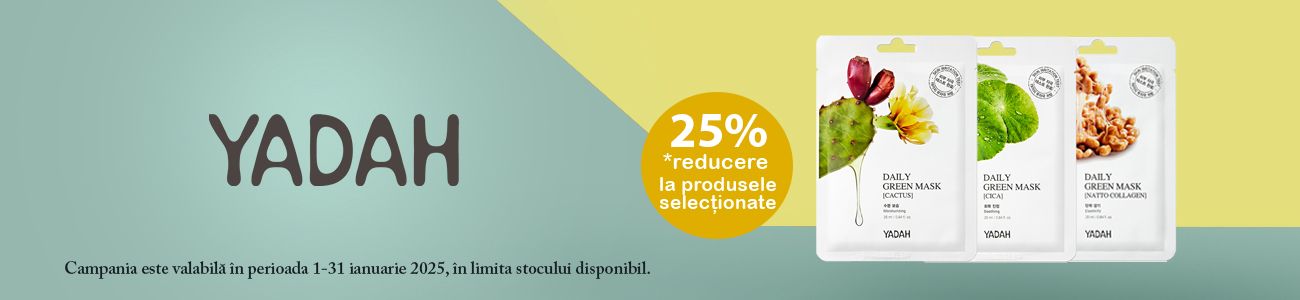 Yadah 25% Reducere Ianuarie