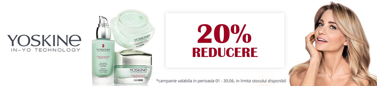 Yoskine 20% Reducere Iunie