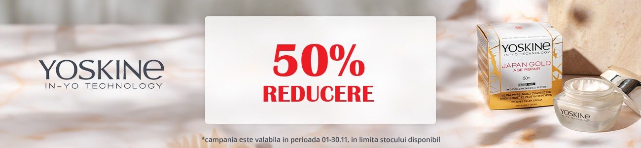 Yoskine 50% Reducere Zorii Reducerilor