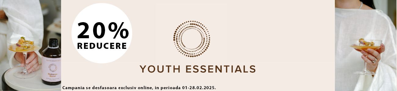 Youth Essentials 20% Reducere Februarie Exclusiv Online