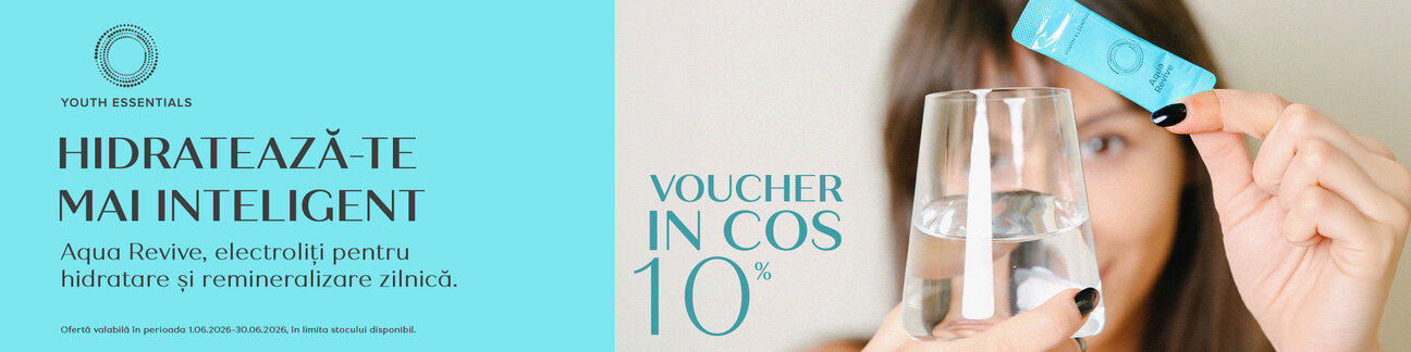 Youth Essentials Aqua 10% Voucher in cos Iunie