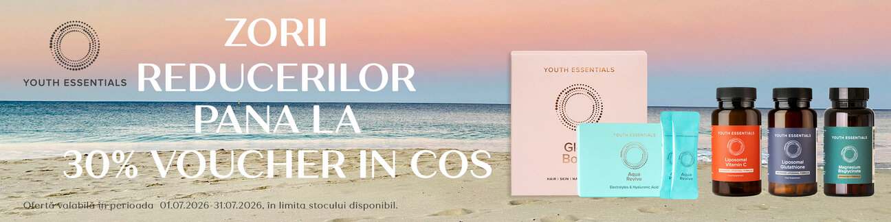 Youth Essentials Pana la 30% Voucher in cos Zorii Reducerilor