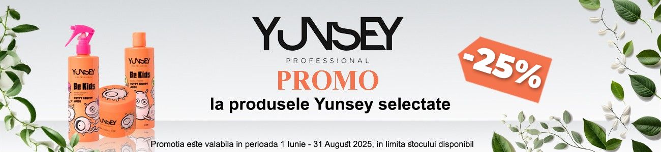 Yunsey 25% Reducere Iunie-August