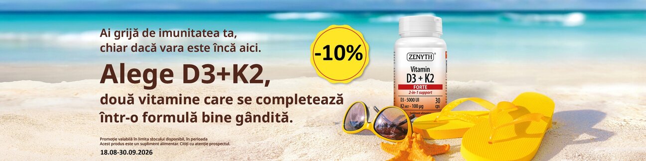  Zenyth 10% Reducere August-Septembrie