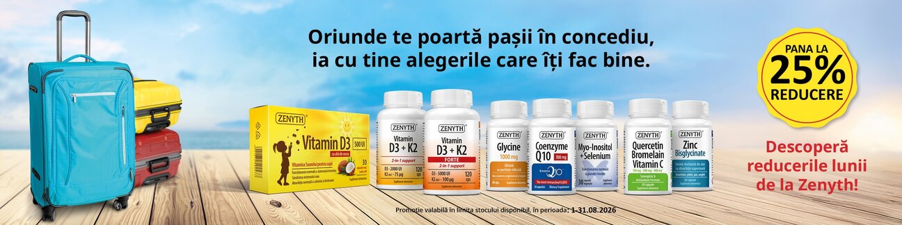 Zenyth Pana la 25% Reducere August-Septembrie