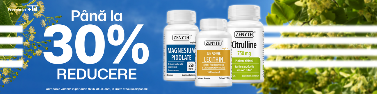 Zenyth Pana la 30% Reducere Iulie-August
