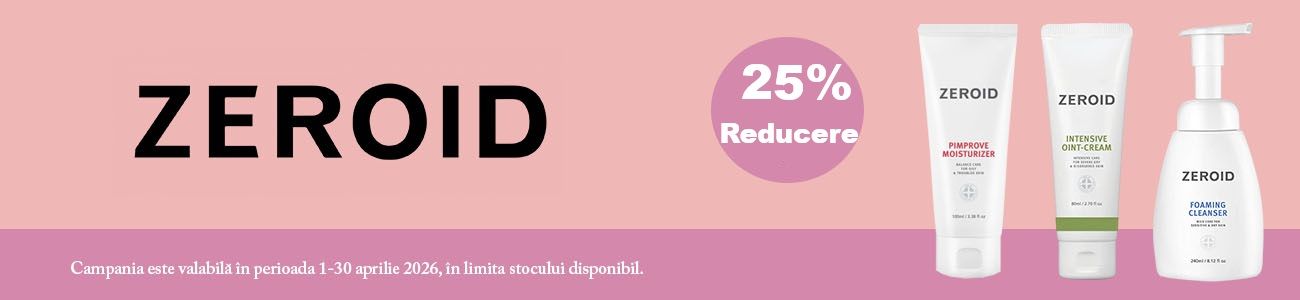 Zeroid 25% Reducere Aprilie