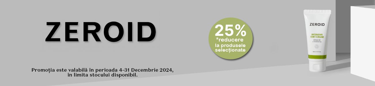 Zeroid 25% Reducere Decembrie Exclusiv Online 