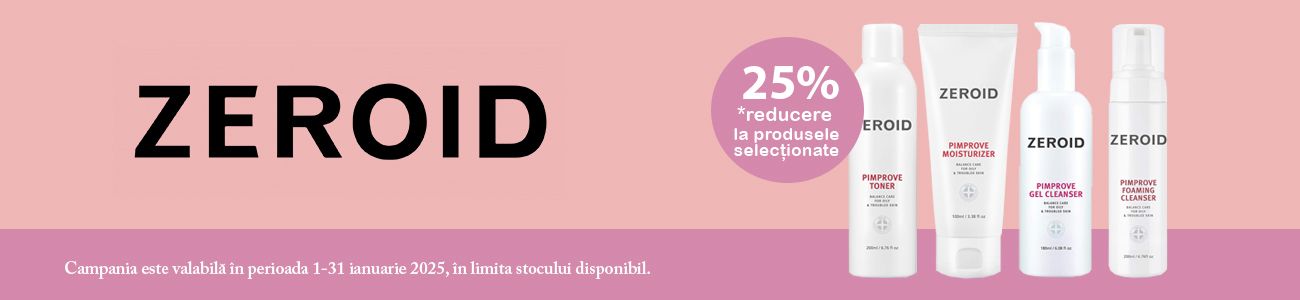 Zeroid 25% Reducere Ianuarie