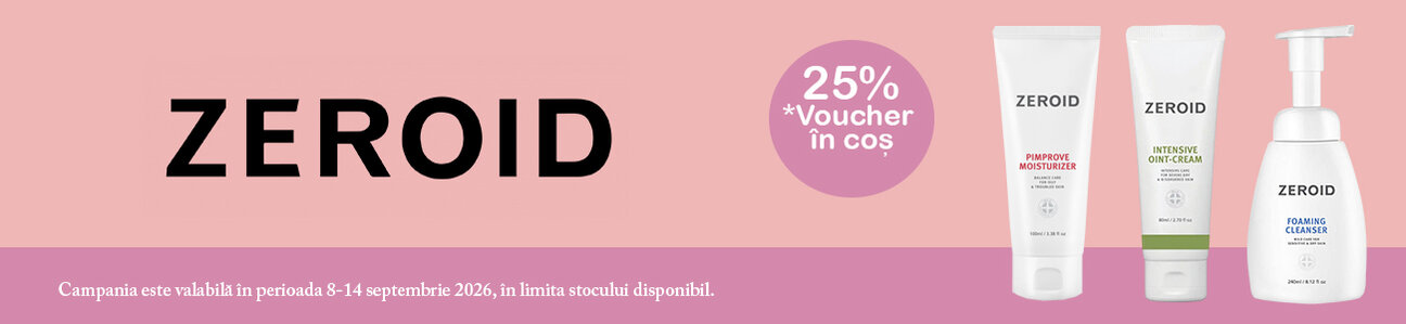 ZEROID 25% Voucher in cos Saptamana Dermatitei Atopice