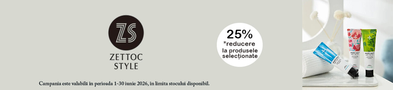 ZETTOC 25% Reducere Iunie