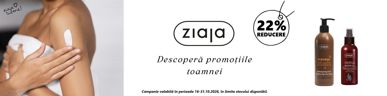 Ziaja 22% Reducere Octombrie