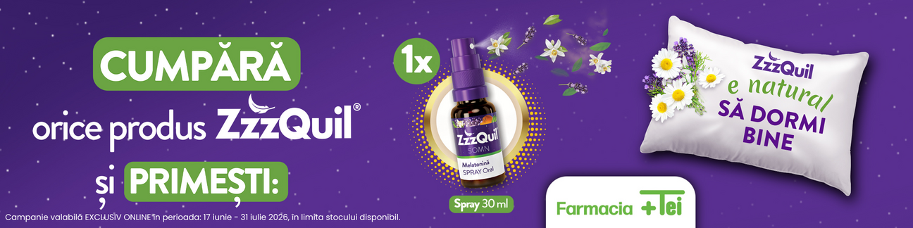 Zzzquil Produs Bonus Iunie-Iulie EXCLUSIV ONLINE