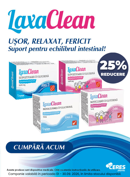 Laxaclean 25% Reducere Septembrie