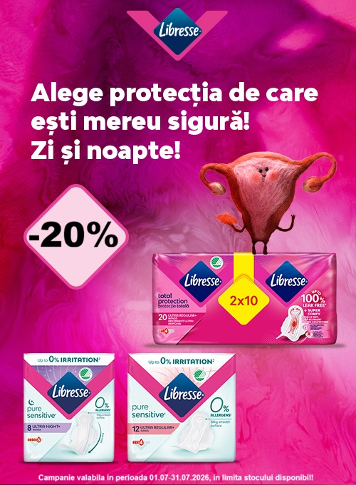 Libresse 20% Reducere Iulie