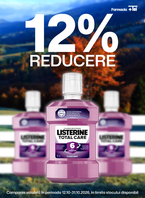 Listerine 12% Reducere Octombrie
