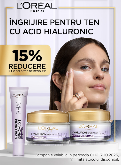 LOreal Skincare 15% Reducere Octombrie