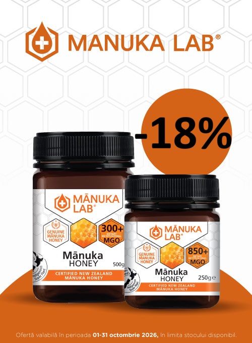 Manuka Lab 18% Reducere Octombrie
