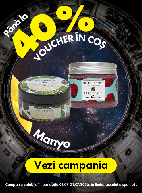 Manyo Pana la 40% Voucher aplicat in cos Zorii Reducerilor
