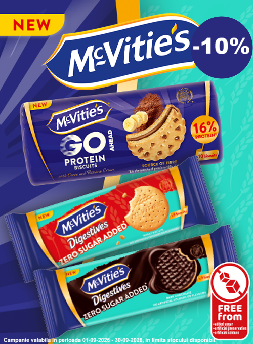 McVities 10% Reducere Septembrie