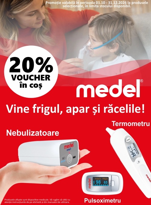 Medel 20% Reducere Octombrie-Decembrie