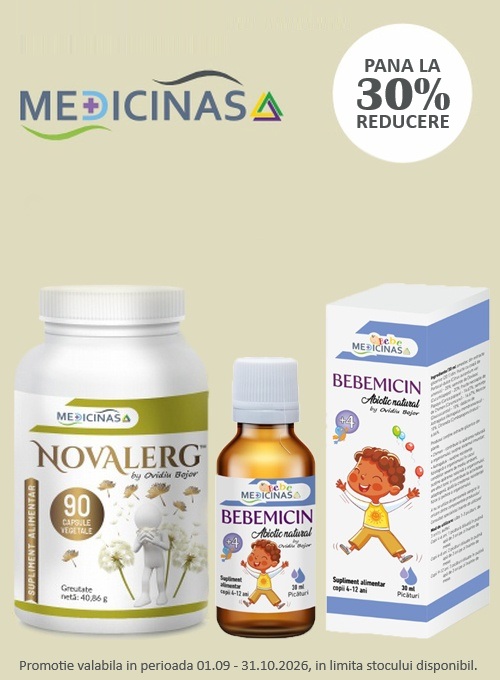 Medicinas Pana la 30% Reducere Septembrie-Octombrie