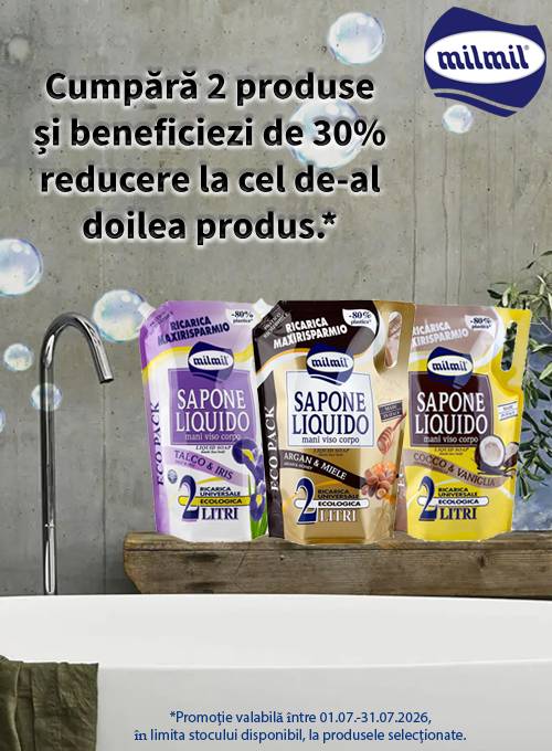 Mil Mil 1+30% Reducere la al 2-lea Iulie