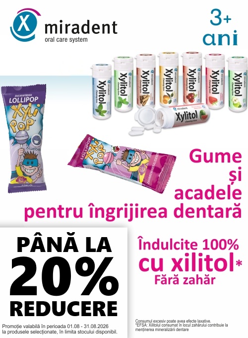 Miradent Pana la 20% Reducere August