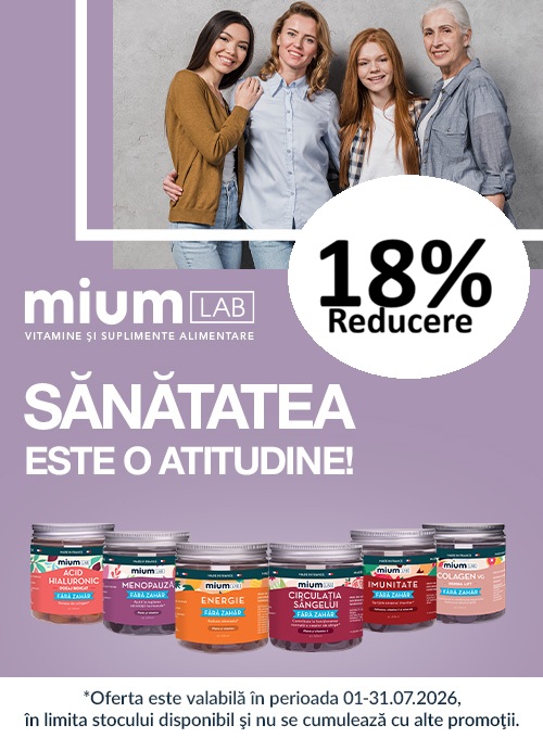 Mium 18% Reducere Iulie
