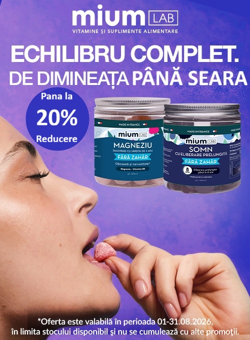 Mium Lab Pana la 20% Reducere August