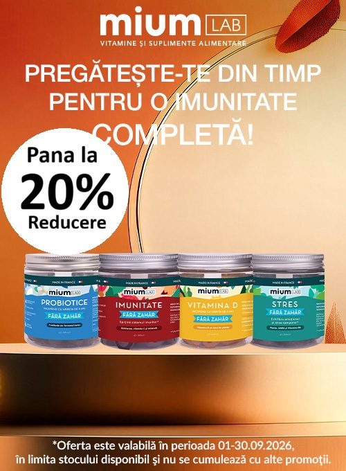 Mium Pana la 20% Reducere Septembrie