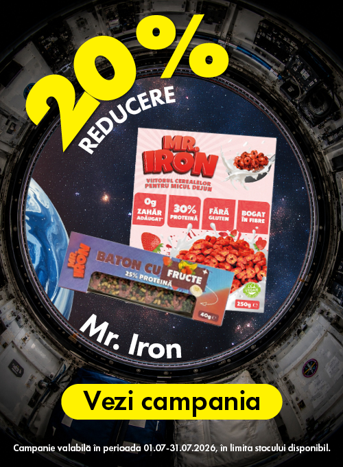 Mr. Iron 20% Reducere Zorii Reducerilor