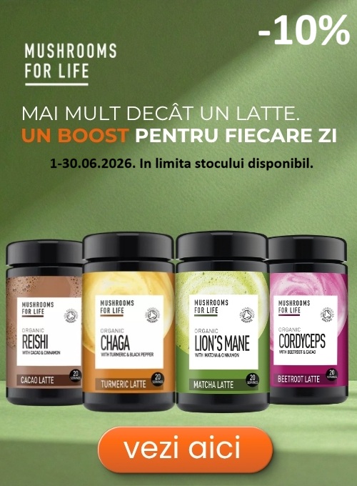 MushroomForLife 10% Reducere Iunie