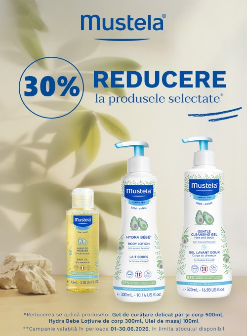 Mustela 30% Reducere Iunie
