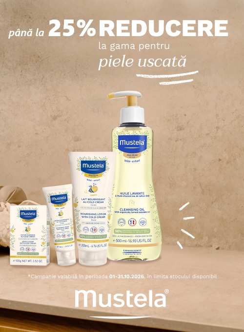 Mustela Pana la 25% Reducere Octombrie