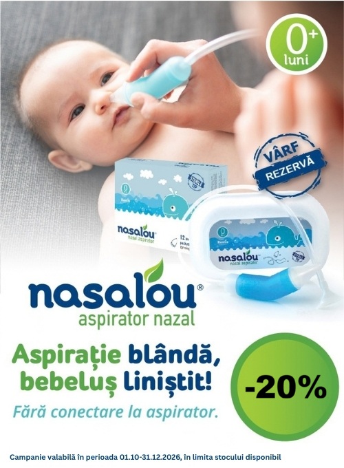 Nasalou 20% Reducere Octombrie-Decembrie